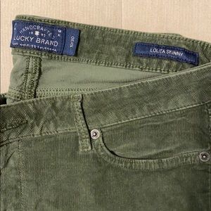 Lucky Brand corduroy jeans